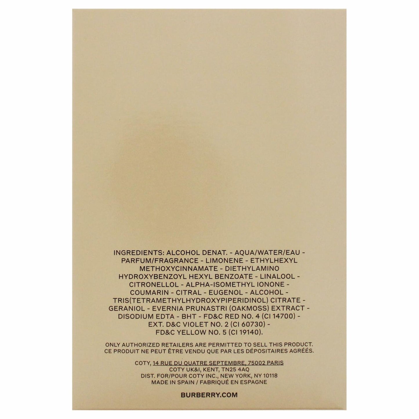 BURBERRY HERO/BURBERRY EDT SPRAY 5.0 OZ (150 ML) (M)