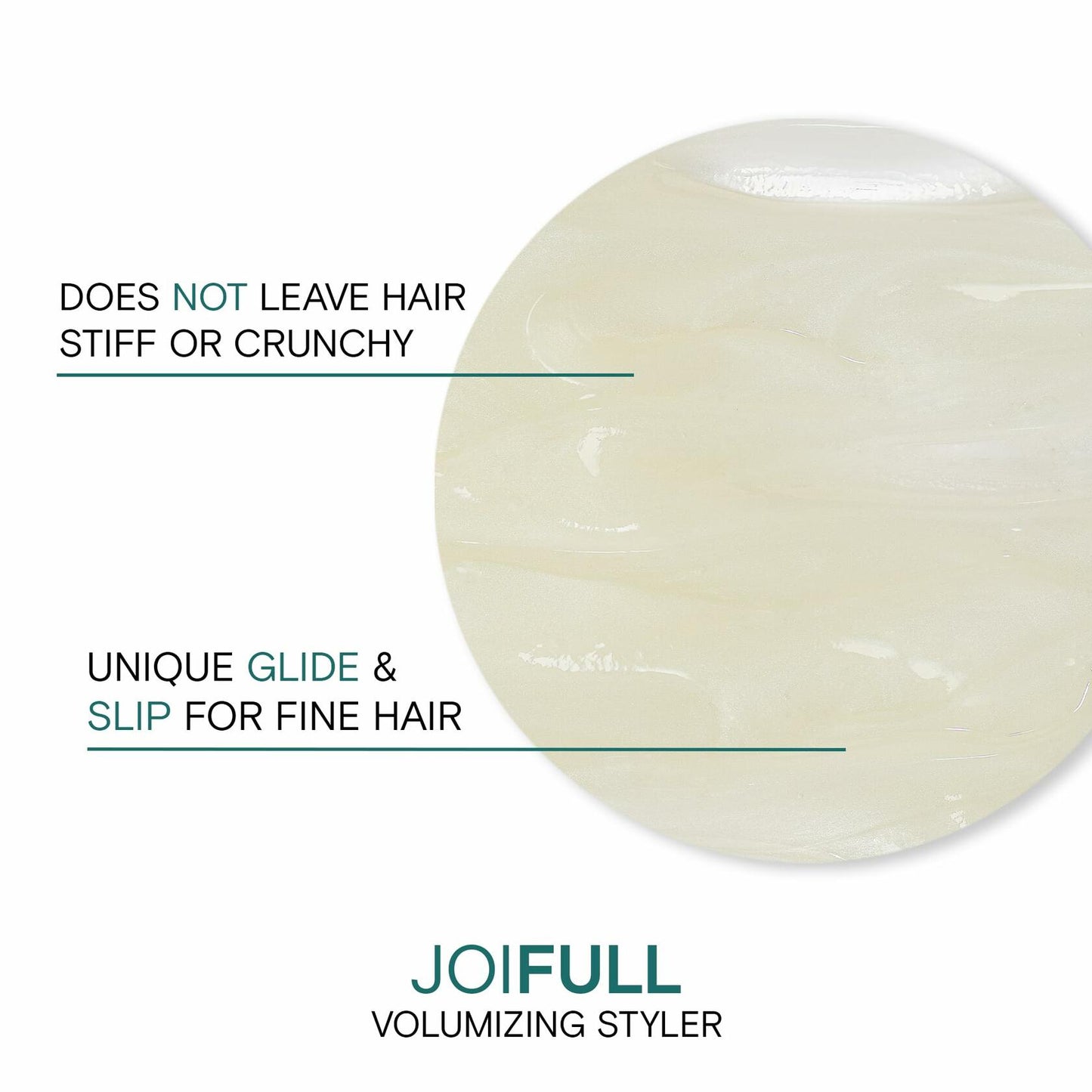 Joico JoiFULL Volumizing Styler | For Fine, Thin Hair | Add Instant Body | Long-Lasting Volume & Texture | Protect Against Pollution | With Rice Protein & Bamboo Extract | 3.38 Fl Oz