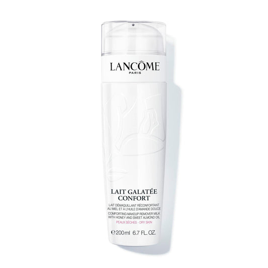 Lancôme Lait Galatėe Confort Makeup Remover & Face Cleanser - Melts Away Makeup & Conditions Skin - With Honey & Sweet Almond Oil - 13.5 Fl Oz
