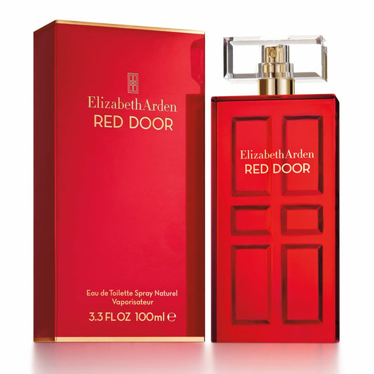 Elizabeth Arden Red Door Women's Perfume, Fragrance, Floral Parfum with Notes of Freesia, Roses, and Sandalwood, Eau de Toilette, 3.3 Fl Oz