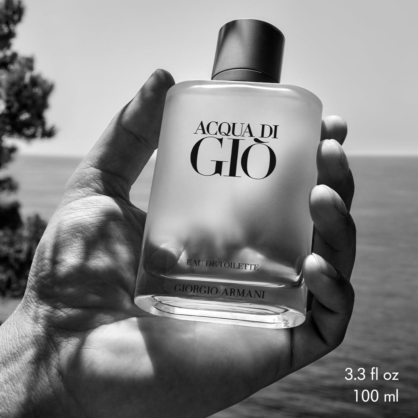Armani beauty - Acqua di Gio - Eau de Toilette - Cologne for Men - Long Lasting Fragrance with Bergamot notes, Jasmine, White Musks, Patchouli & Cedarwood – 6.7 Fl Oz