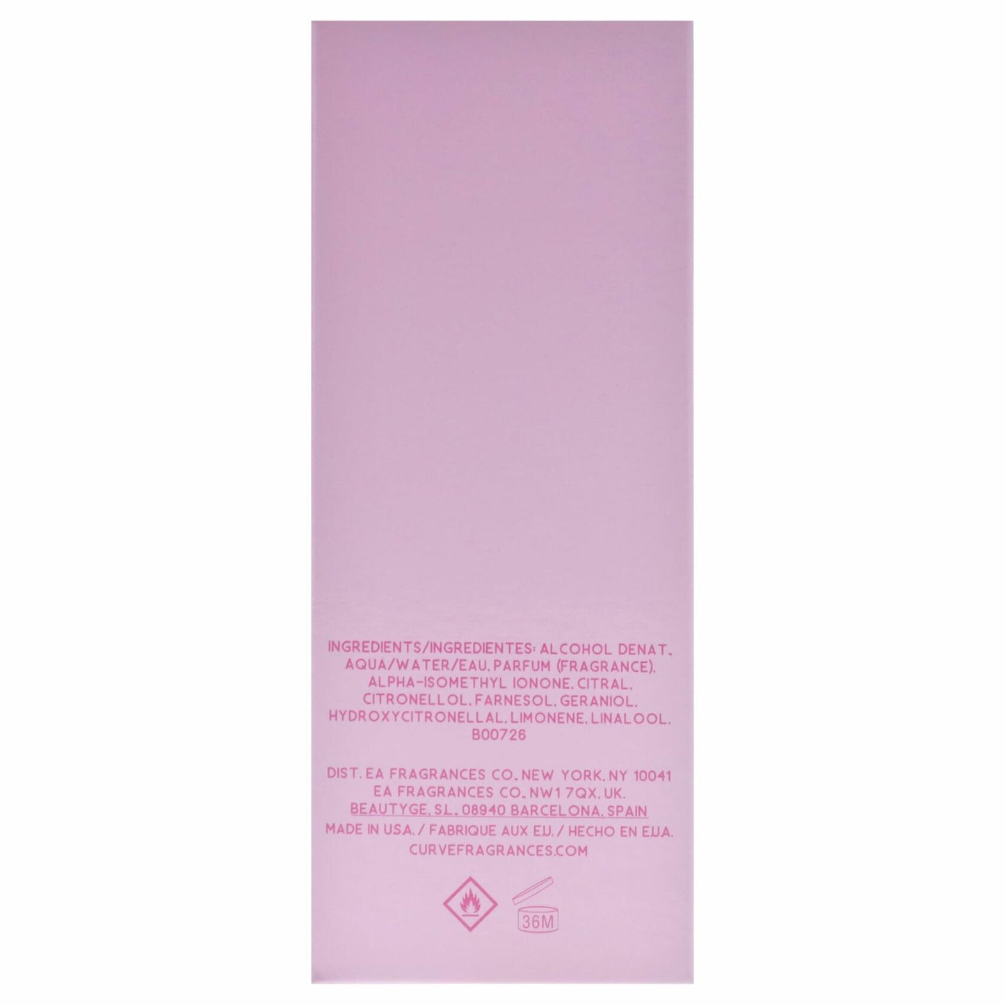 CURVE PINK BLOSSOM/LIZ CLAIBORNE EDT SPRAY 1.0 OZ (30 ML) (W)