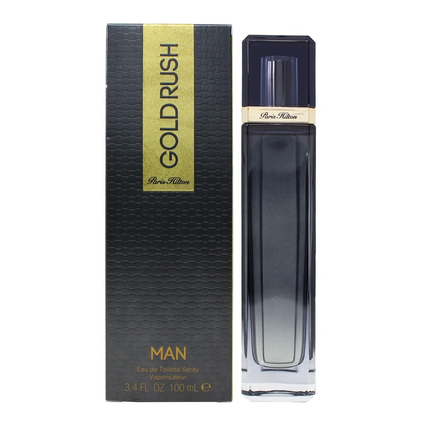 GOLD RUSH MAN/PARIS HILTON EDT SPRAY 3.4 OZ (100 ML) (M)