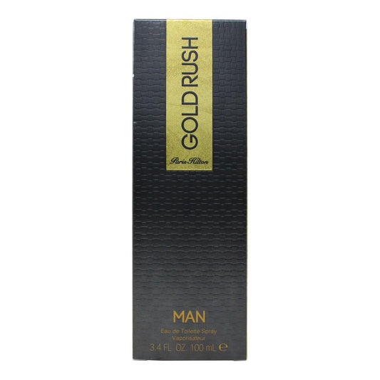 GOLD RUSH MAN/PARIS HILTON EDT SPRAY 3.4 OZ (100 ML) (M)