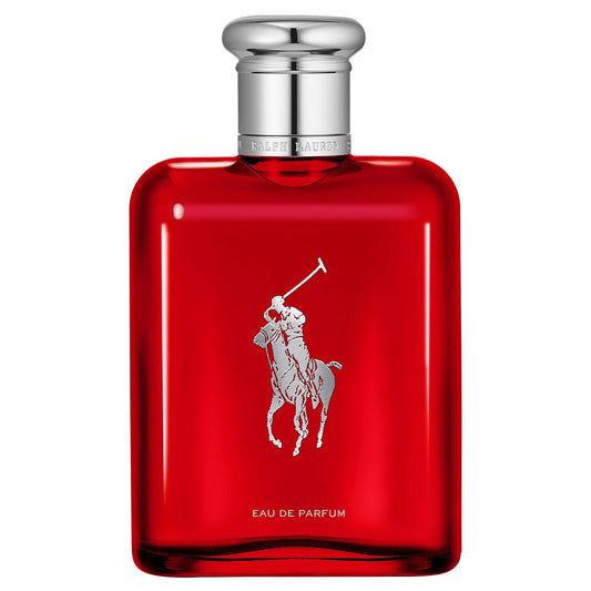 RALPH LAUREN FRAGRANCES Polo Red - Eau de Parfum - Men's Cologne - Woody & Spicy - With Ginger, Sage, and Cedarwood - Medium Intensity - 4.2 Fl Oz