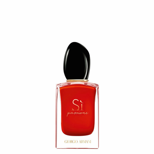 Armani Beauty – Sì Passione – Eau de Parfum – Vanilla Perfume for Women – Floral Citrus Fragrance – Blackcurrant Nectar, Damascena Rose, Black Tea Notes - 1.6 Fl Oz