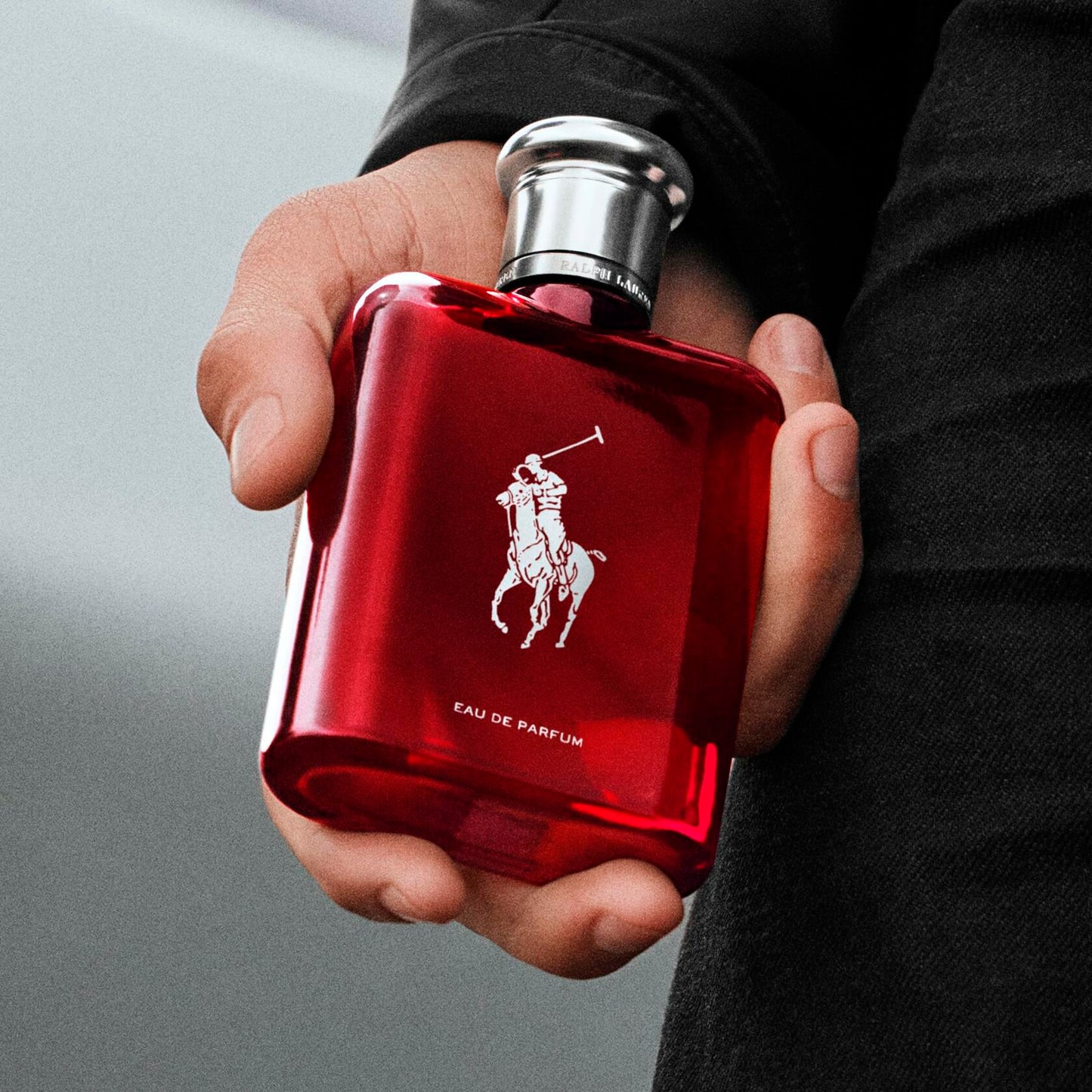 RALPH LAUREN FRAGRANCES Polo Red - Eau de Parfum - Men's Cologne - Woody & Spicy - With Ginger, Sage, and Cedarwood - Medium Intensity - 4.2 Fl Oz