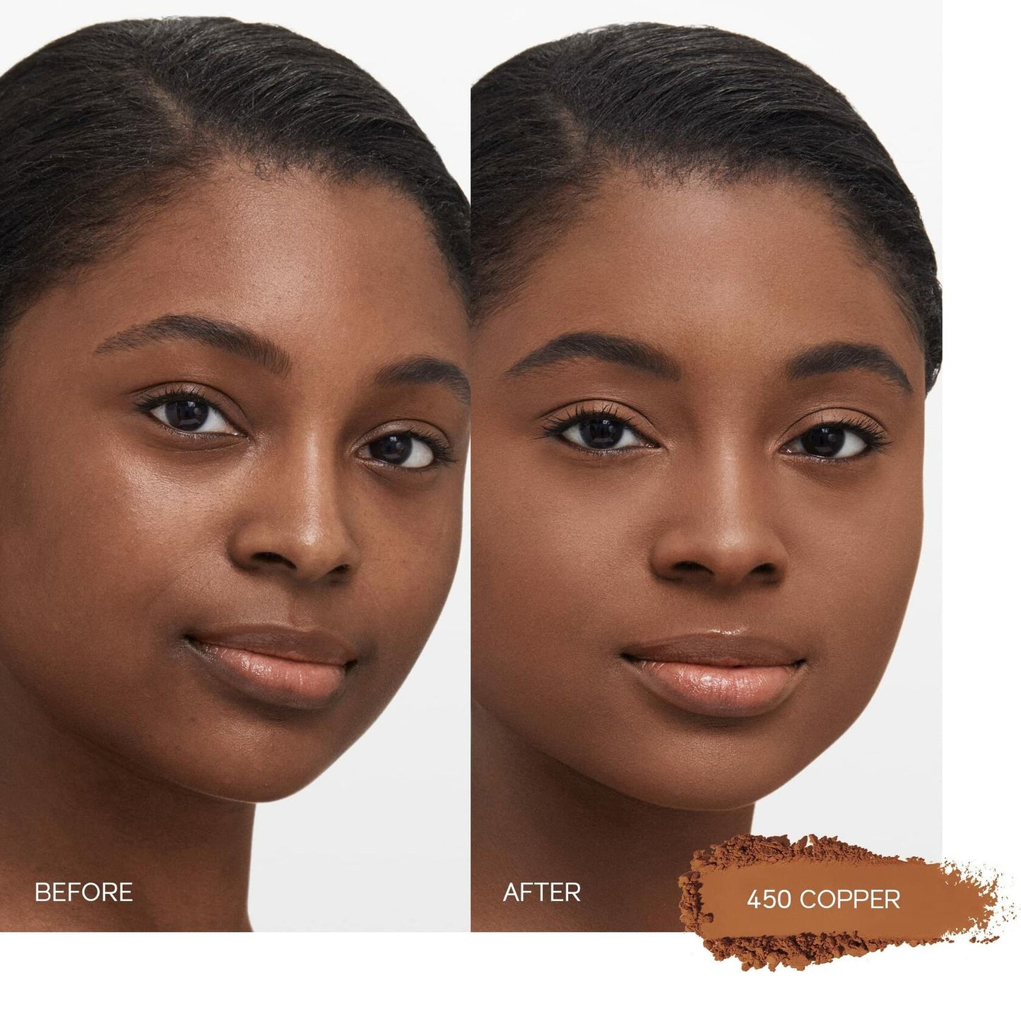 SHISEIDO/SYNCHRO SKIN SELF-REFRESHING POWDER FOUNDATION (450 COPPER) 0.31 OZ