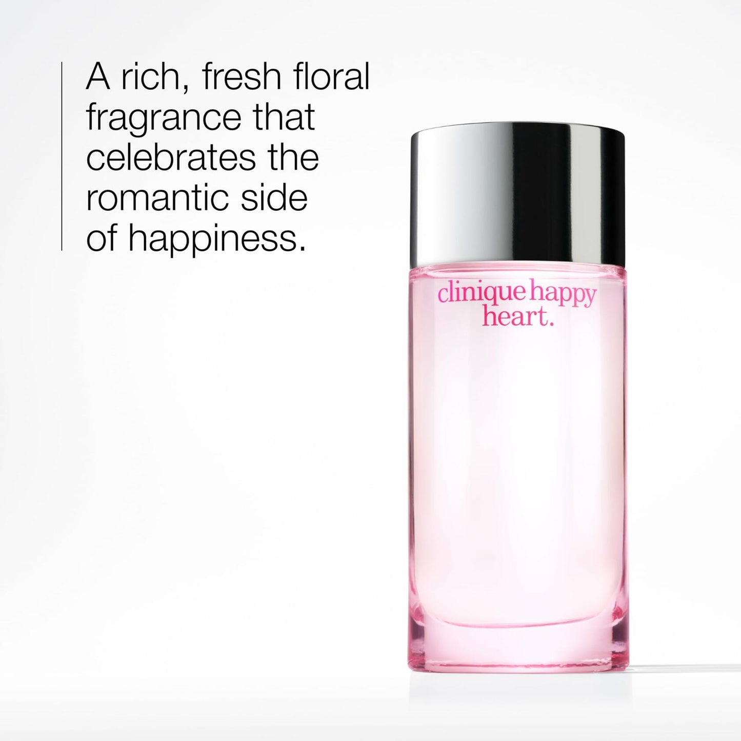 Clinique Happy Heart Eau de Parfum Spray | Notes of Mandarin, Cucumber, Yellow Primrose, Water Hyacinth + Blonde Wood | Perfumes for Women, 1.7 Fl Oz