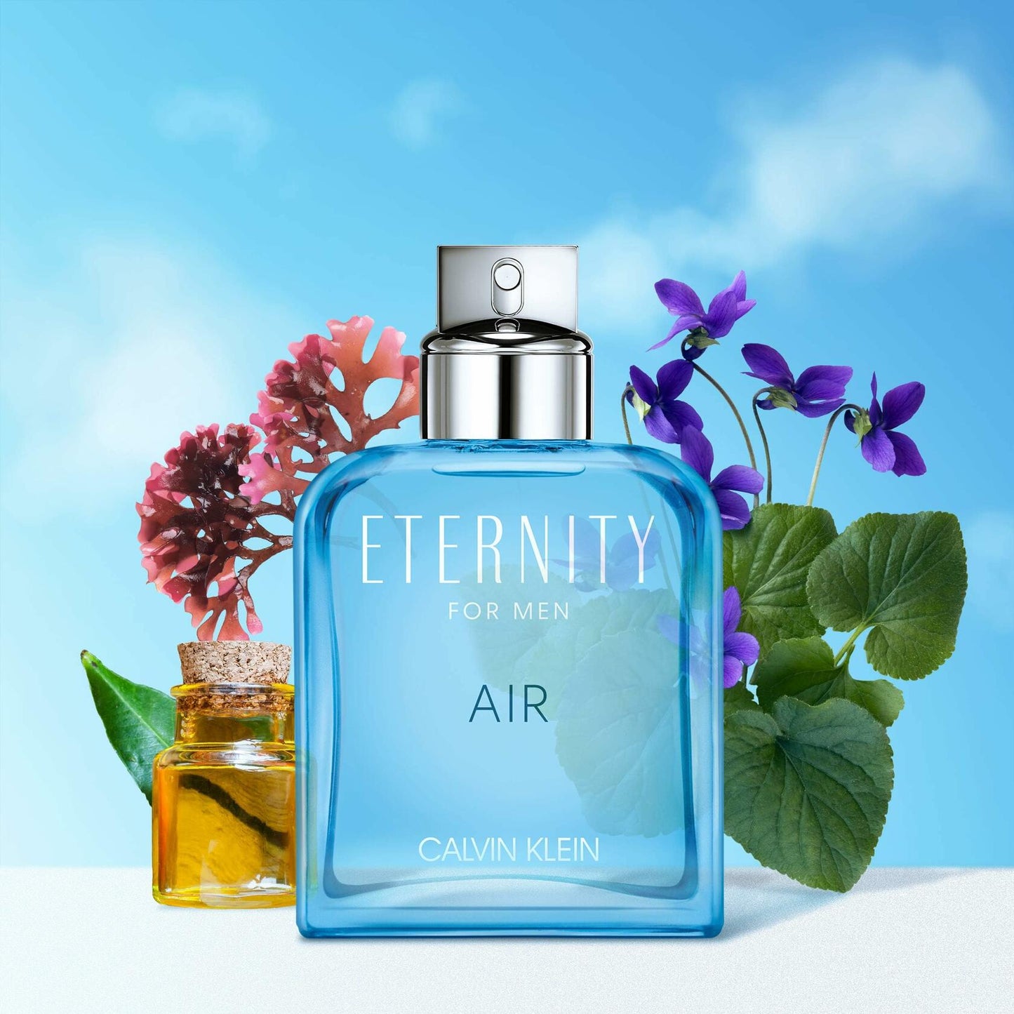 Calvin Klein Eternity Air Eau de Toilette – Men's Aromatic Cologne – With Notes of Mandarin, Lavender & Patchouli Oil & Sea Moss – Luxury Perfumes for Men – Long Lasting Fragrance