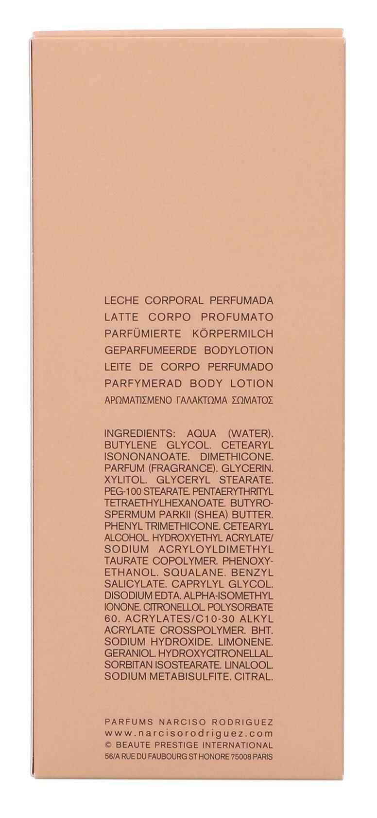 Narciso Rodriguez Scented Body Lotion, 6.7 Ounce