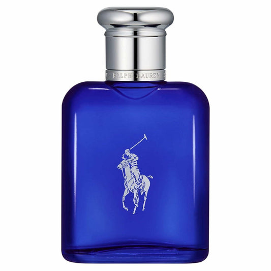 RALPH LAUREN FRAGRANCES Polo Blue - Eau de Toilette - Men's Cologne - Aquatic & Fresh - With Citrus, Sage, and Suede - Medium Intensity - 2.5 Fl Oz