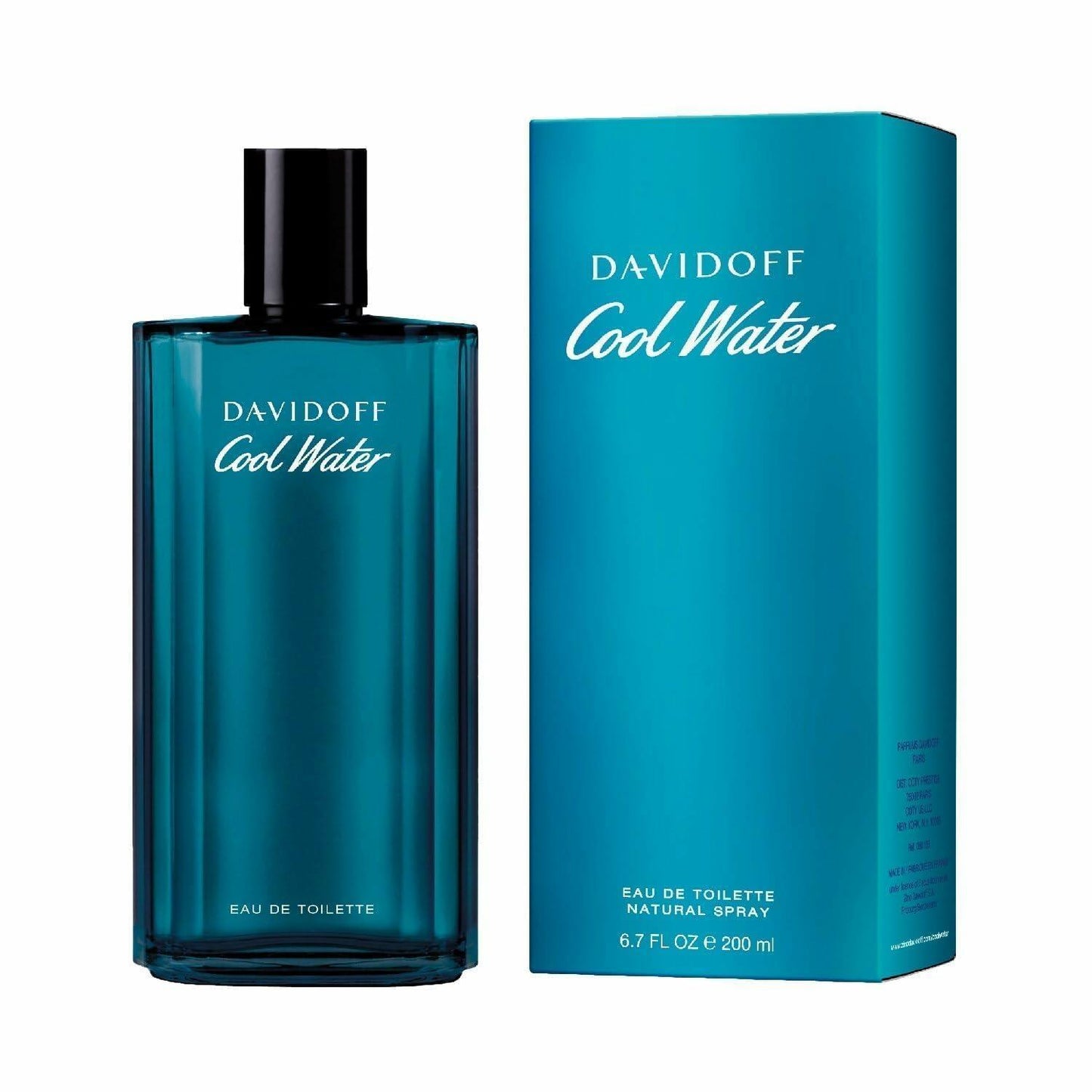 Davidoff Cool Water Eau de Toilette Spray for Men, 6.7 Ounce