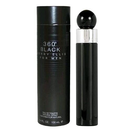 Perry Ellis 360 Black Eau De Toilette Spray 3.3 Oz / 100 Ml
