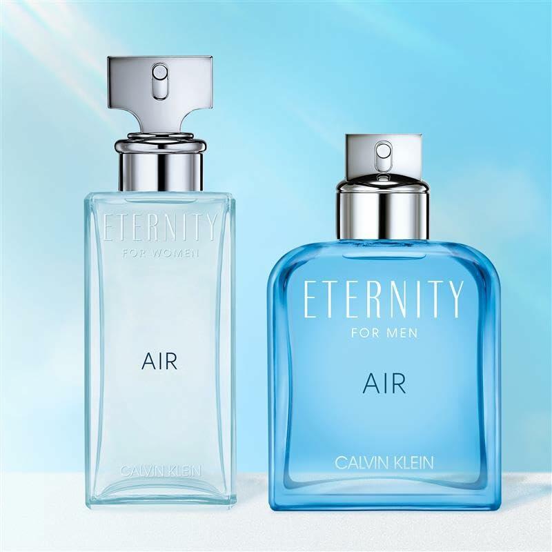 Calvin Klein Eternity Air Eau de Toilette – Men's Aromatic Cologne – With Notes of Mandarin, Lavender & Patchouli Oil & Sea Moss – Luxury Perfumes for Men – Long Lasting Fragrance
