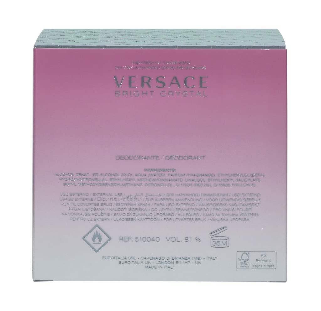 Versace Bright Crystal by Versace for Women 1.7 oz Perfumed Deodorant Spray
