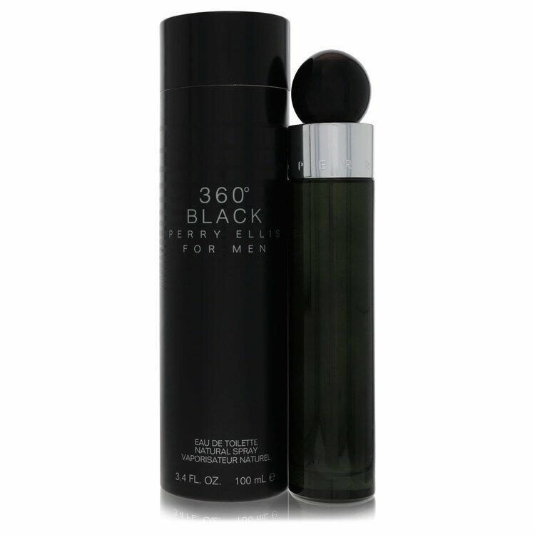 Perry Ellis 360 Black Eau De Toilette Spray 3.3 Oz / 100 Ml
