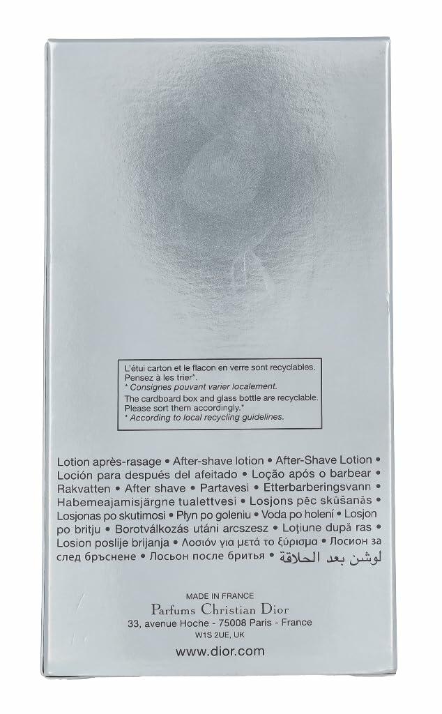 Dior Homme by Christian After Shave Lotion for Men, 3.4 Ounce