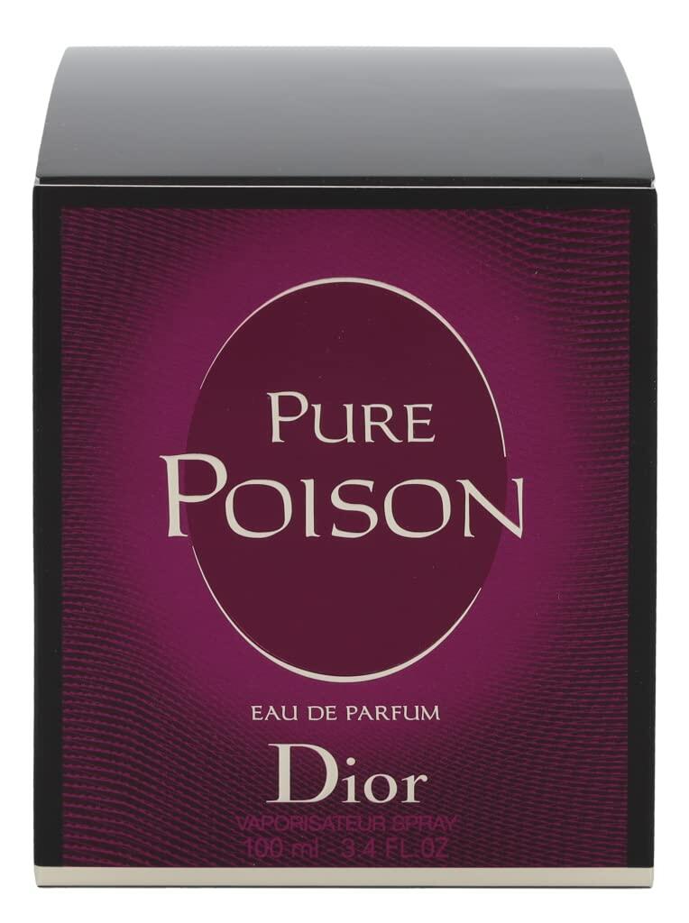 Christian Dior Pure Poison Eau de Parfum Spray, 3.4 Ounce, floral fragrance, Multicolor