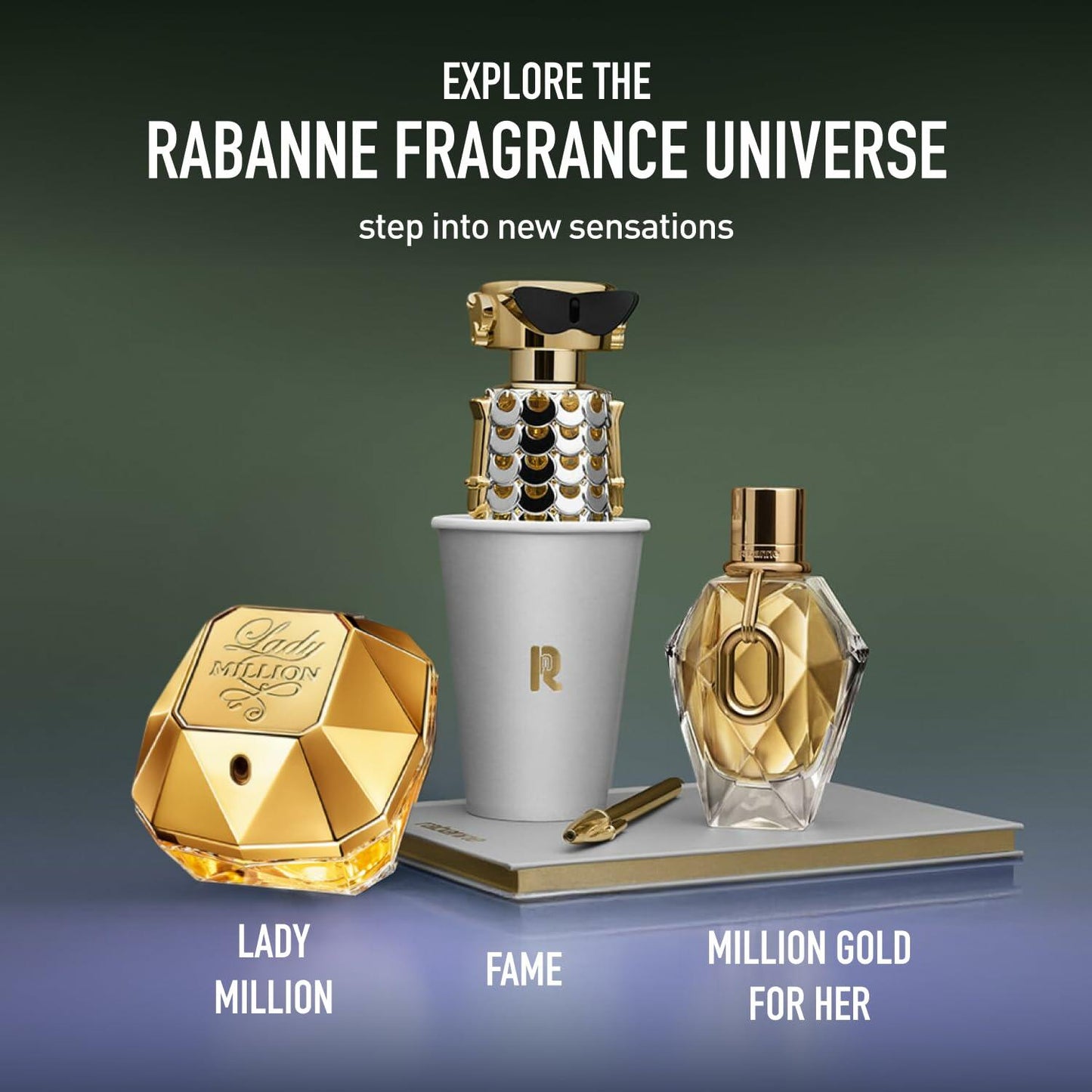 Rabanne Fame Eau de Parfum for Women - Fruity Floral Luxury Perfume with Mango, Jasmine & Incense - Long Lasting Refillable French Designer Fragrance Spray from Grasse, 1 oz