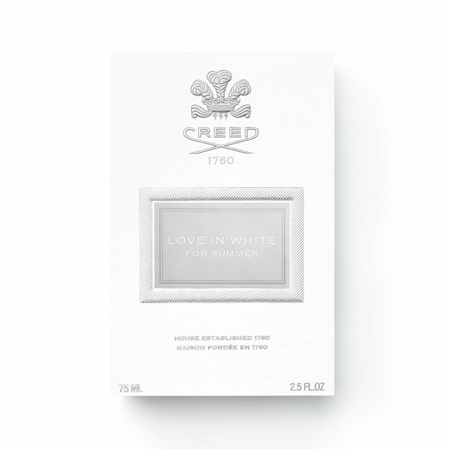 Creed Love in White for Summer, Women's Luxury Perfume, Floral, Crisp Fragrance, 75ML