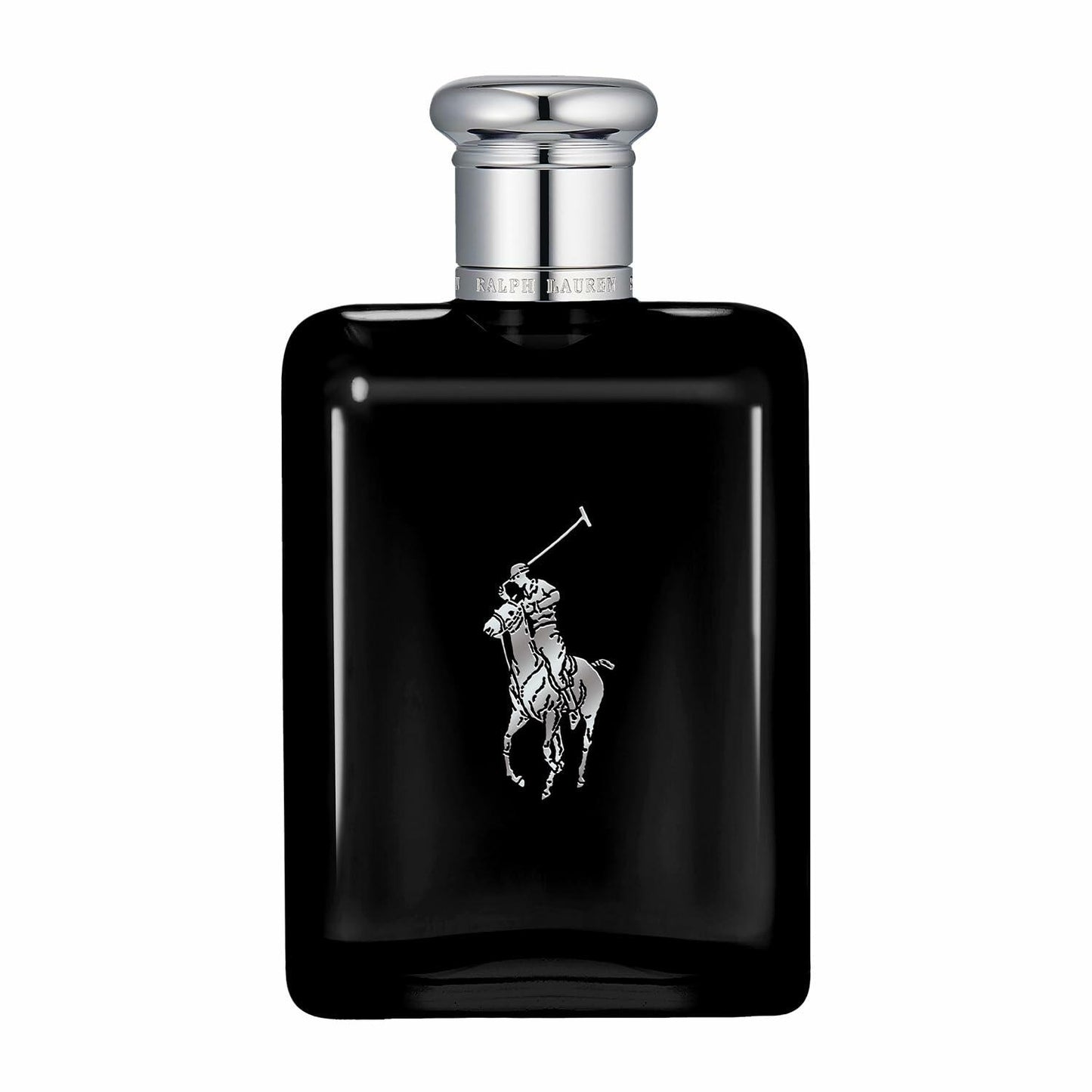 Ralph Lauren FRAGRANCES Polo Black - Eau de Toilette - Men's Cologne - Woody & Fresh - With Patchouli, Sandalwood, and Mandarin - Medium Intensity - 6.7 Fl Oz