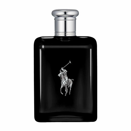 Ralph Lauren FRAGRANCES Polo Black - Eau de Toilette - Men's Cologne - Woody & Fresh - With Patchouli, Sandalwood, and Mandarin - Medium Intensity - 6.7 Fl Oz