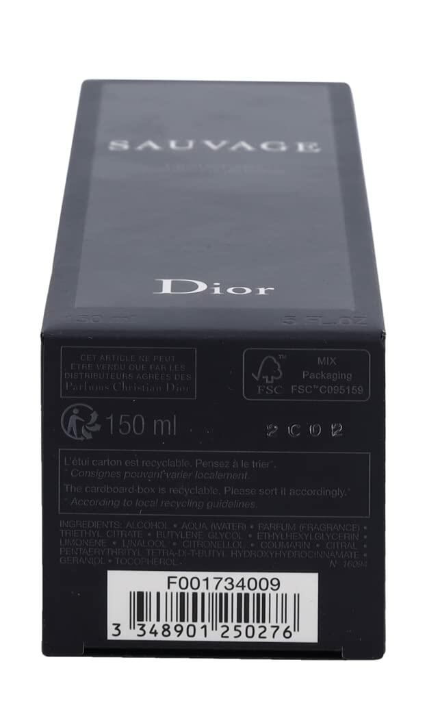 Christian Dior Sauvage Men's Deodorant Spray, 5 Ounce