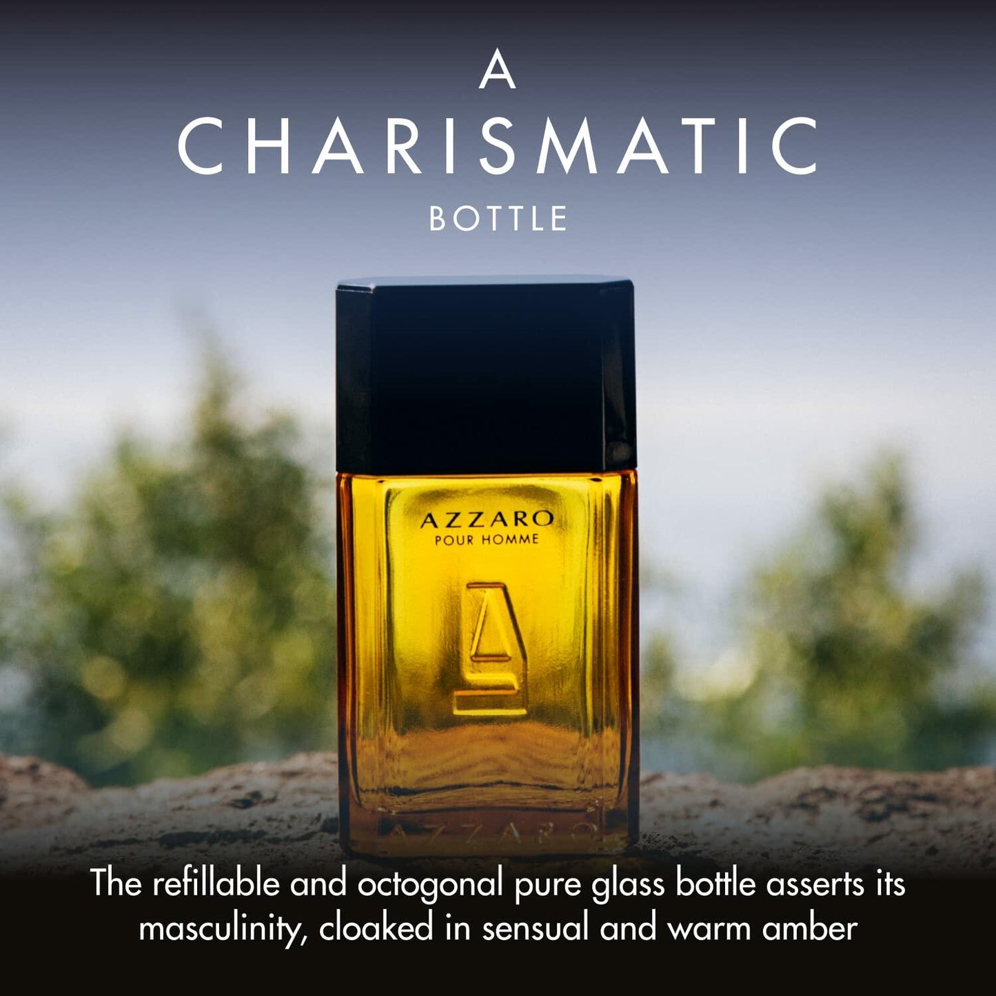 Azzaro Pour Homme Eau de Toilette - Sensual & Timeless Mens Cologne - Fougere, Aromatic & Woody Fragrance - Everyday Wear - Warm, Classic Scent - Luxury Perfumes for Men - Travel Size, 1.6 Fl. Oz