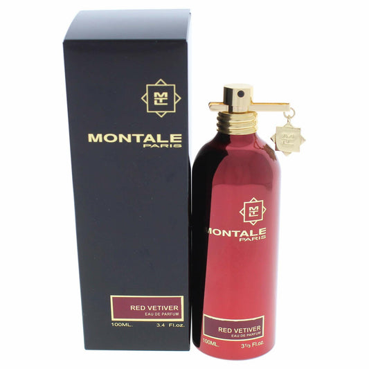 Montale Red Vetiver Eau de Parfum 100ml / 3.4 fl oz – Woody Vetiver Spice Fragrance