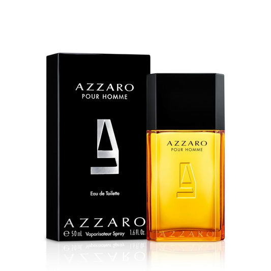 Azzaro Pour Homme Eau de Toilette - Sensual & Timeless Mens Cologne - Fougere, Aromatic & Woody Fragrance - Everyday Wear - Warm, Classic Scent - Luxury Perfumes for Men - Travel Size, 1.6 Fl. Oz