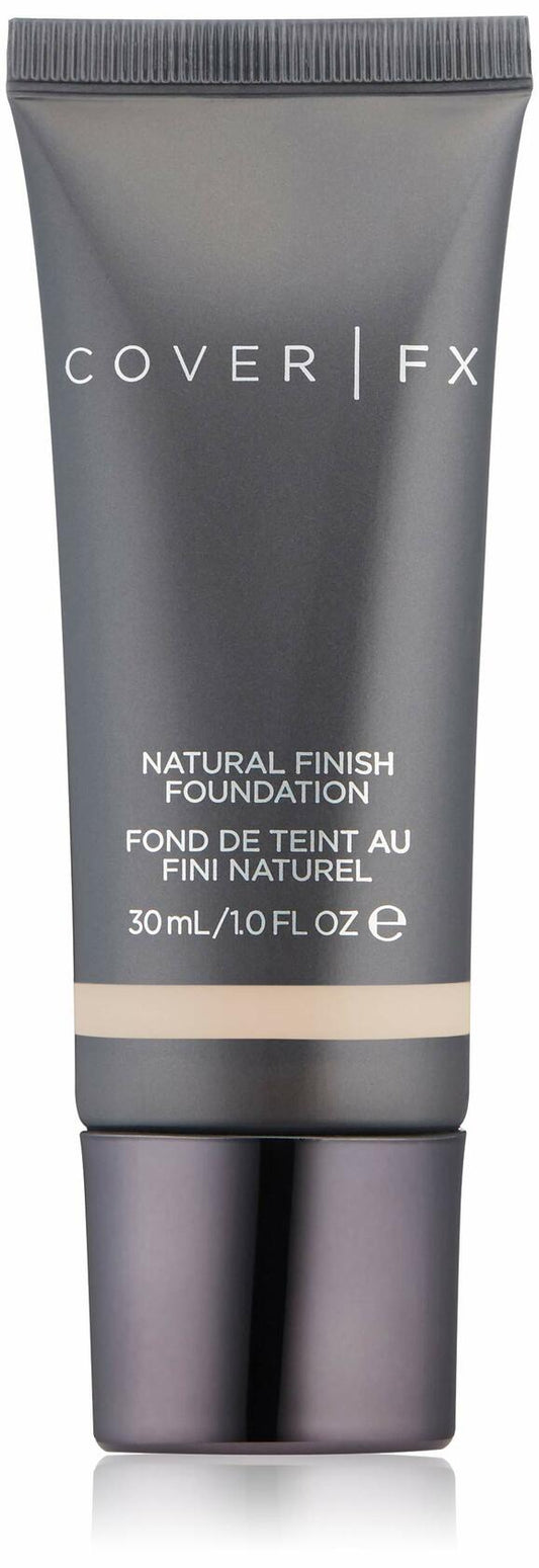 COVER FX/COVER FX NATURAL FINISH FOUNDATION (P100) FAIR TO LIGHT 1.0 OZ (30 ML)