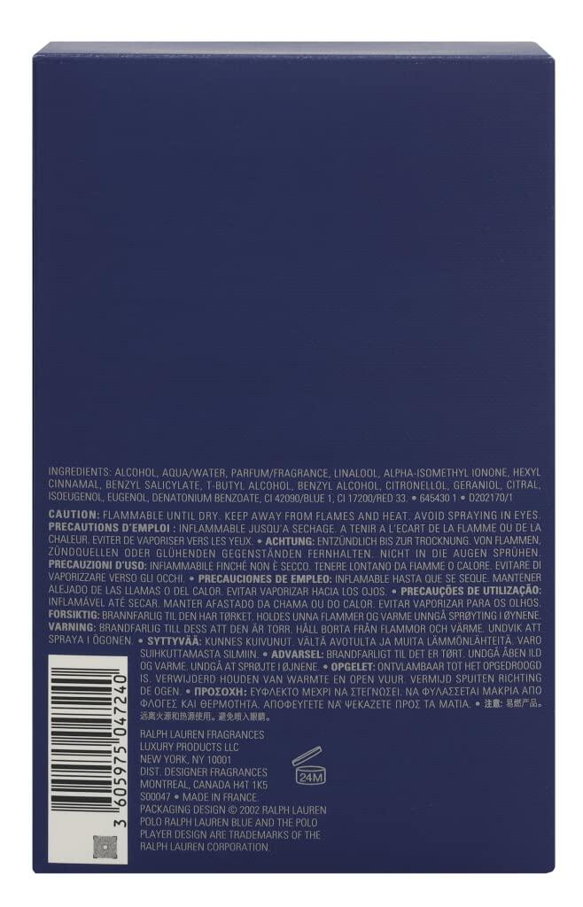 POLO BLUE/RALPH LAUREN EDT SPRAY 6.7 OZ (M)