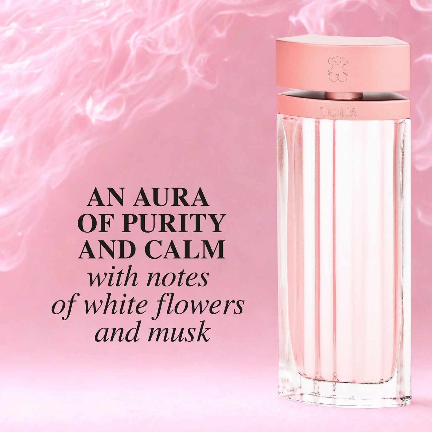 TOUS L'eau De Parfum Spray For Women, Elegant Floral Musky Perfume For Everyday Wear With Notes Of Jasmine, White Peony, and Amber, 3 Fl Oz