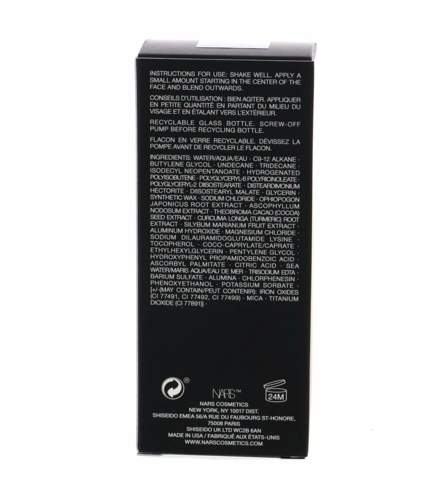 NARS Light Reflecting Foundation - Advanced Makeup-Skincare Hybrid Foundation - 30ml (Vallauris - Medium 1.5)