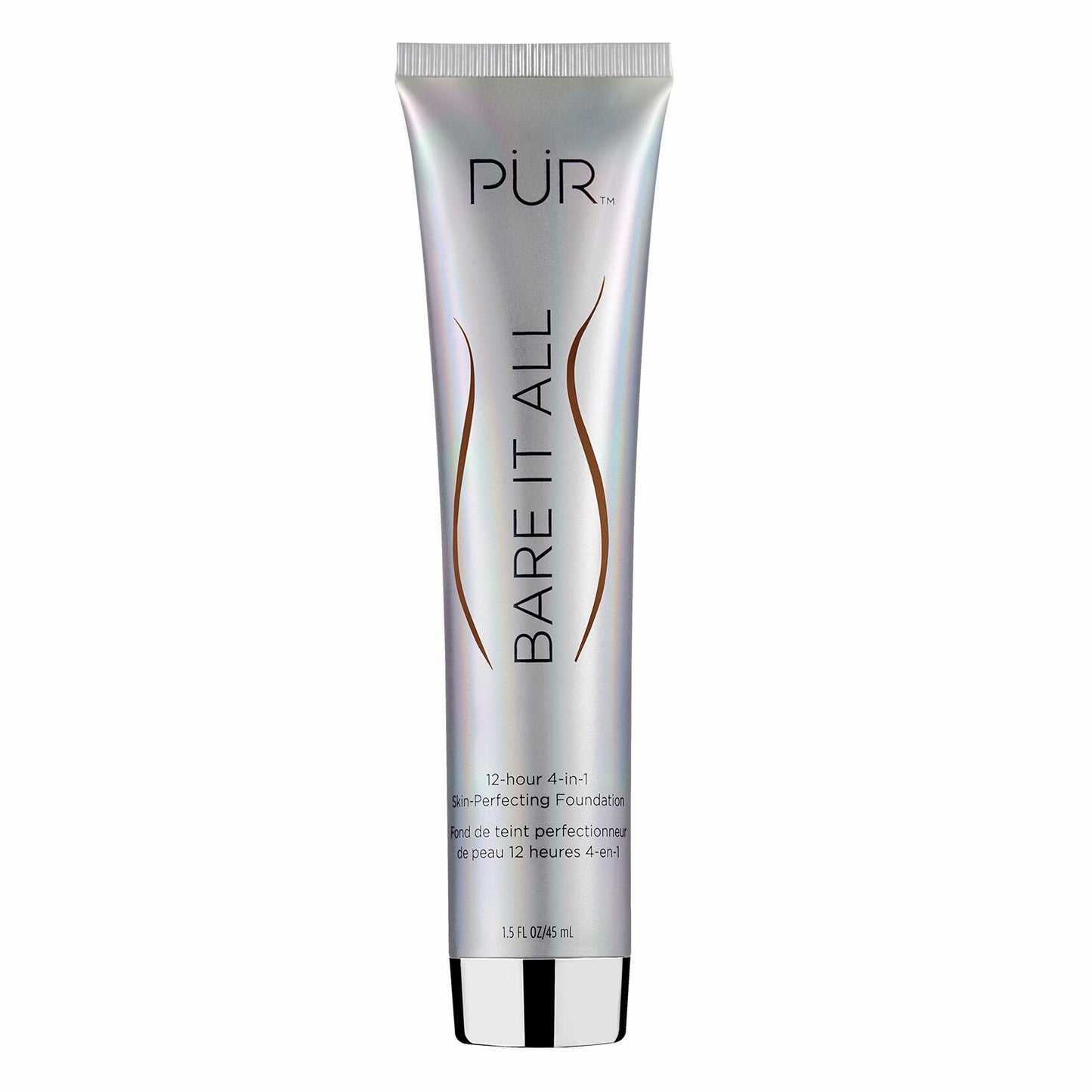 PÜR Beauty Bare It All 4-in-1 Skin-Perfecting Foundation,1.5 Oz