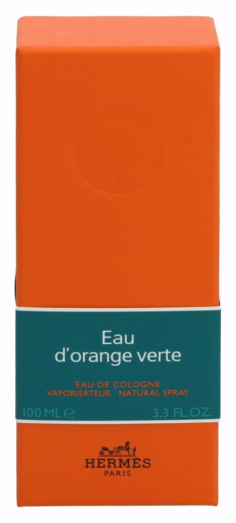 Hermes Eau D'Orange Verte Eau De Cologne Natural Spray, 3.3 oz.