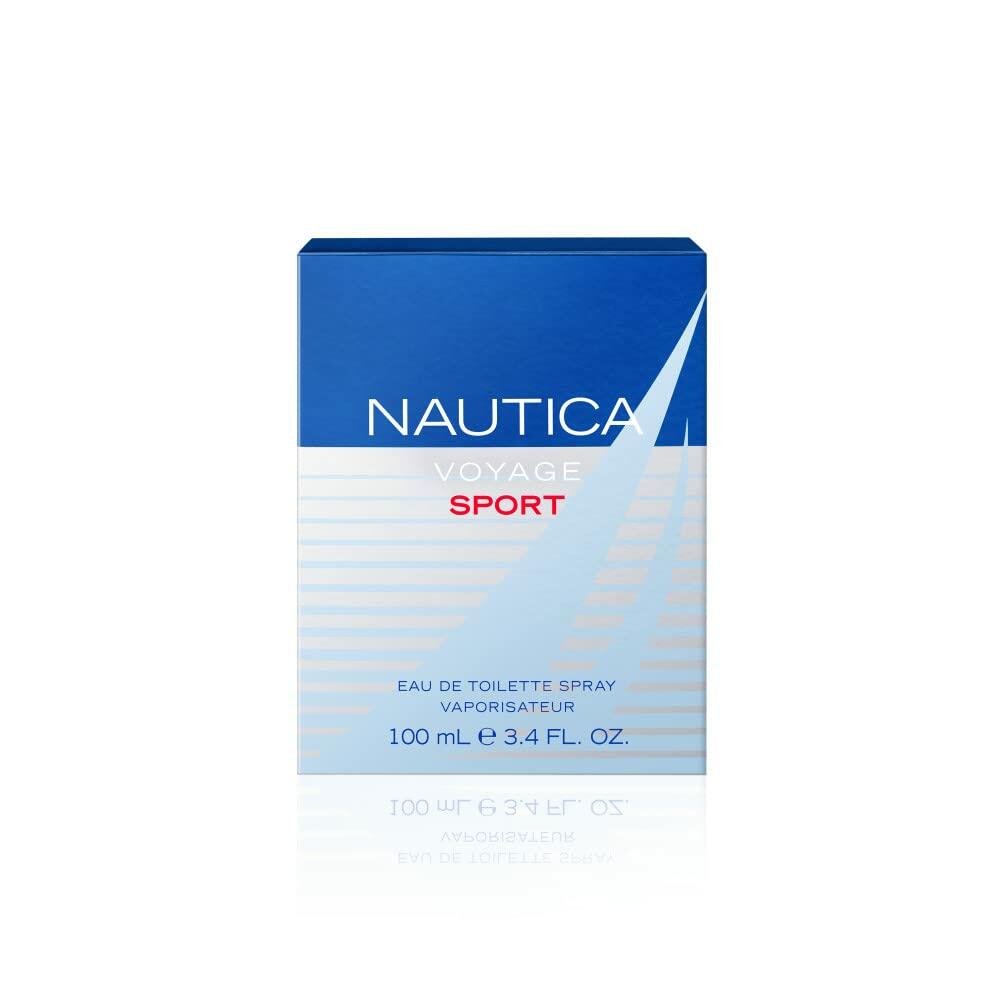 Nautica Voyage Sport Eau De Toilette Spray 3.4 Oz/ 100 Ml for Men, 23 Fl Oz, I0030560