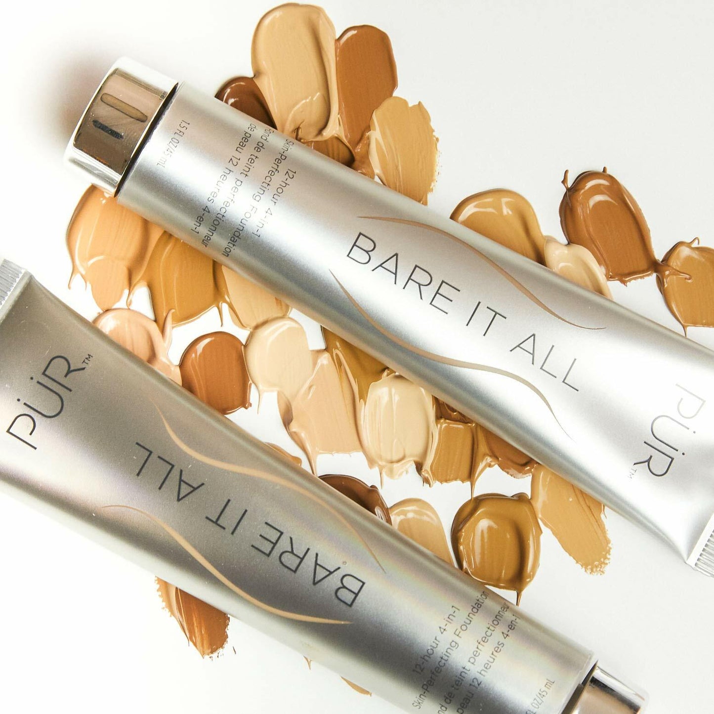 PÜR Beauty Bare It All 4-in-1 Skin-Perfecting Foundation,1.5 Oz