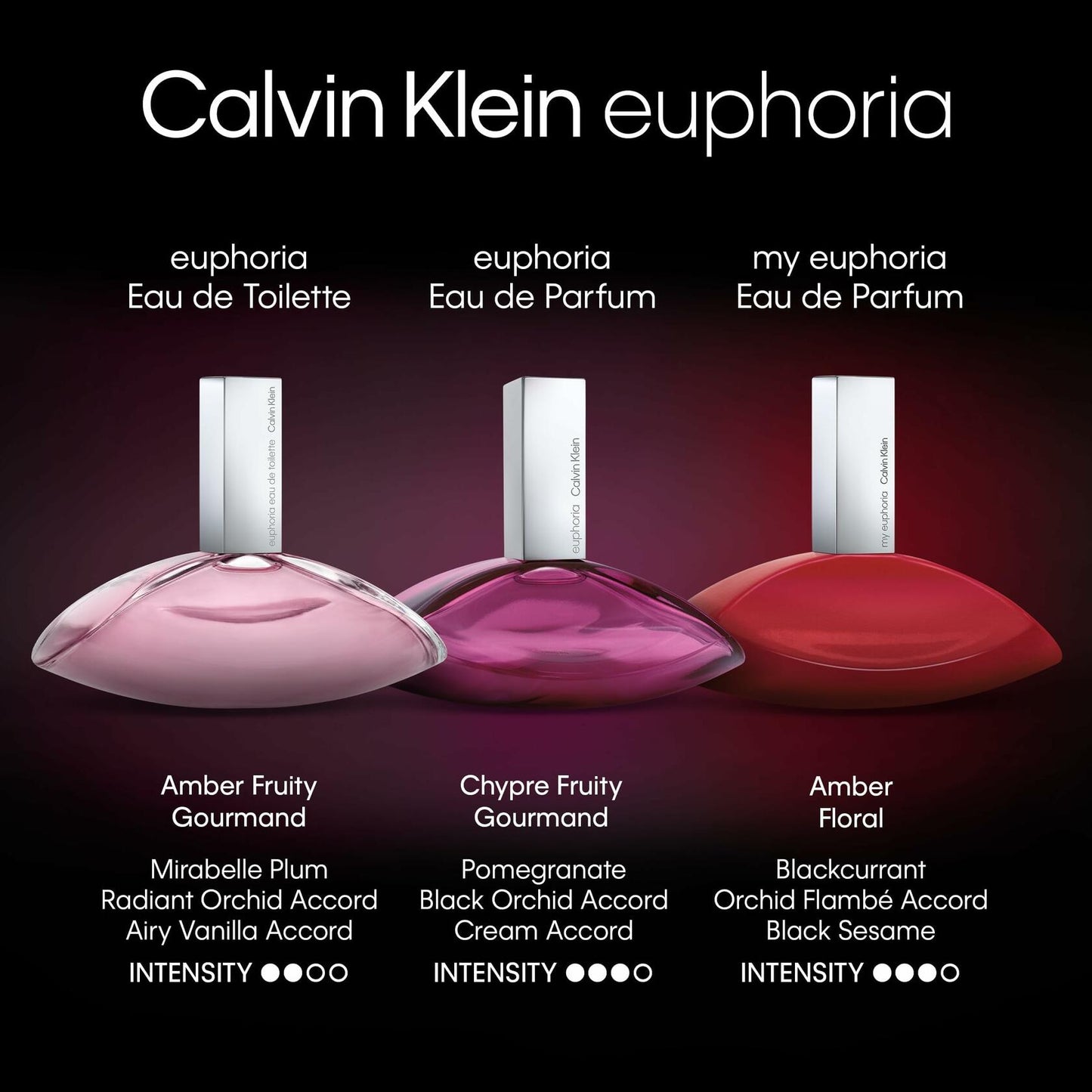 Calvin Klein Euphoria Eau de Parfum – Women’s Perfume – Long Lasting Fragrance