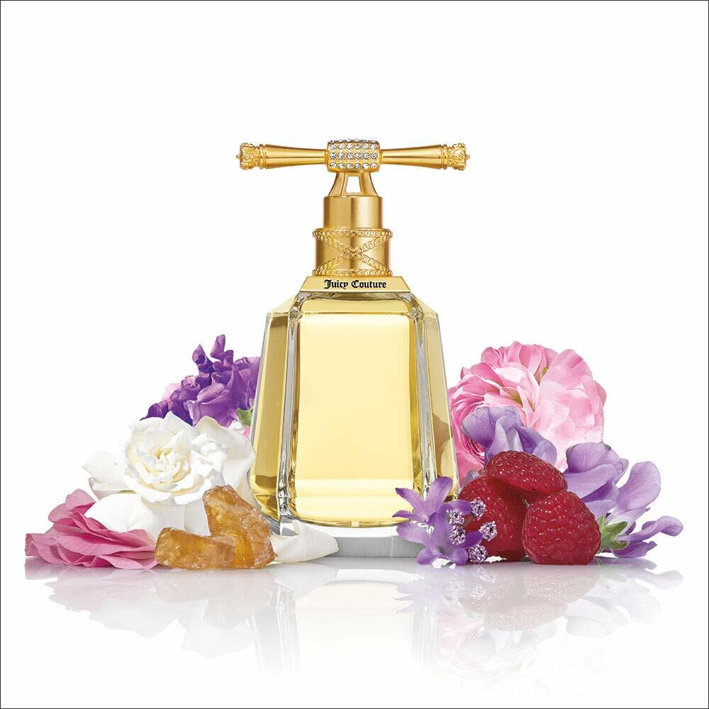 Juicy Couture, I am Juicy Eau De Parfum, Women's Perfume with Notes of Pomelo, Gardenia & Amber - Fruity & Sweet Perfume for Women, EDP Spray, 1.7 Fl Oz