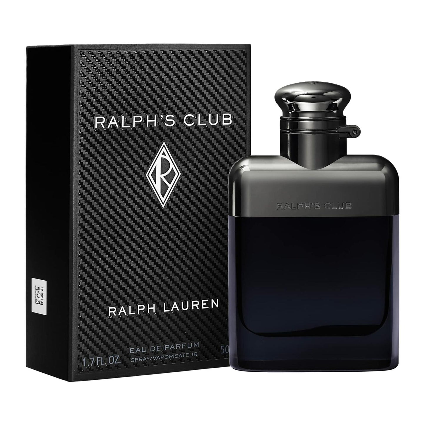 RALPH LAUREN FRAGRANCES - Ralph's Club - Eau de Parfum - Men's Cologne - Woody & Fresh - With Lavandin, Sage, Vetiver, and Cedarwood - Medium Intensity - 1.7 Fl Oz