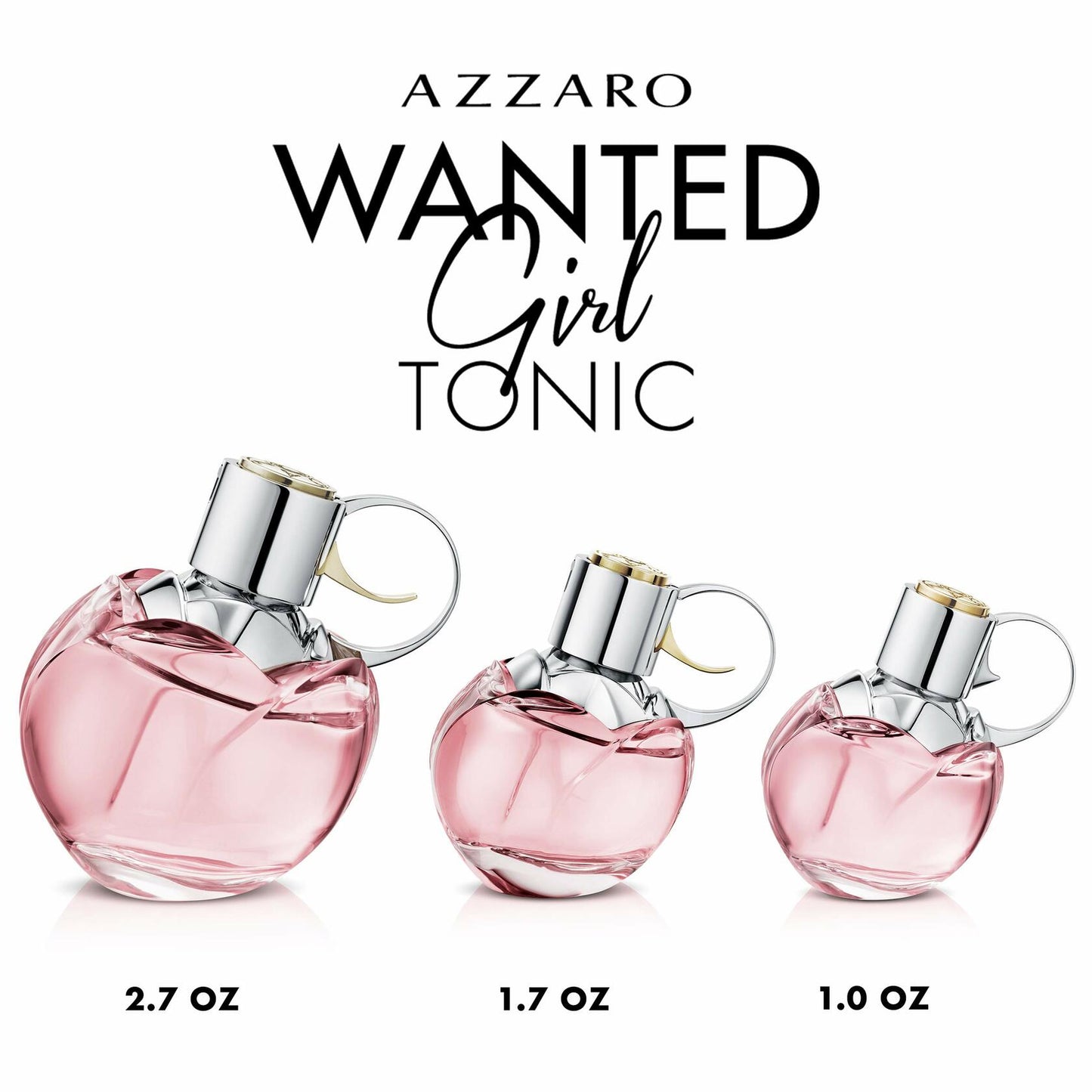 Azzaro Wanted Girl Tonic Eau de Toilette - Perfume for Women - 1.7 Fl Oz