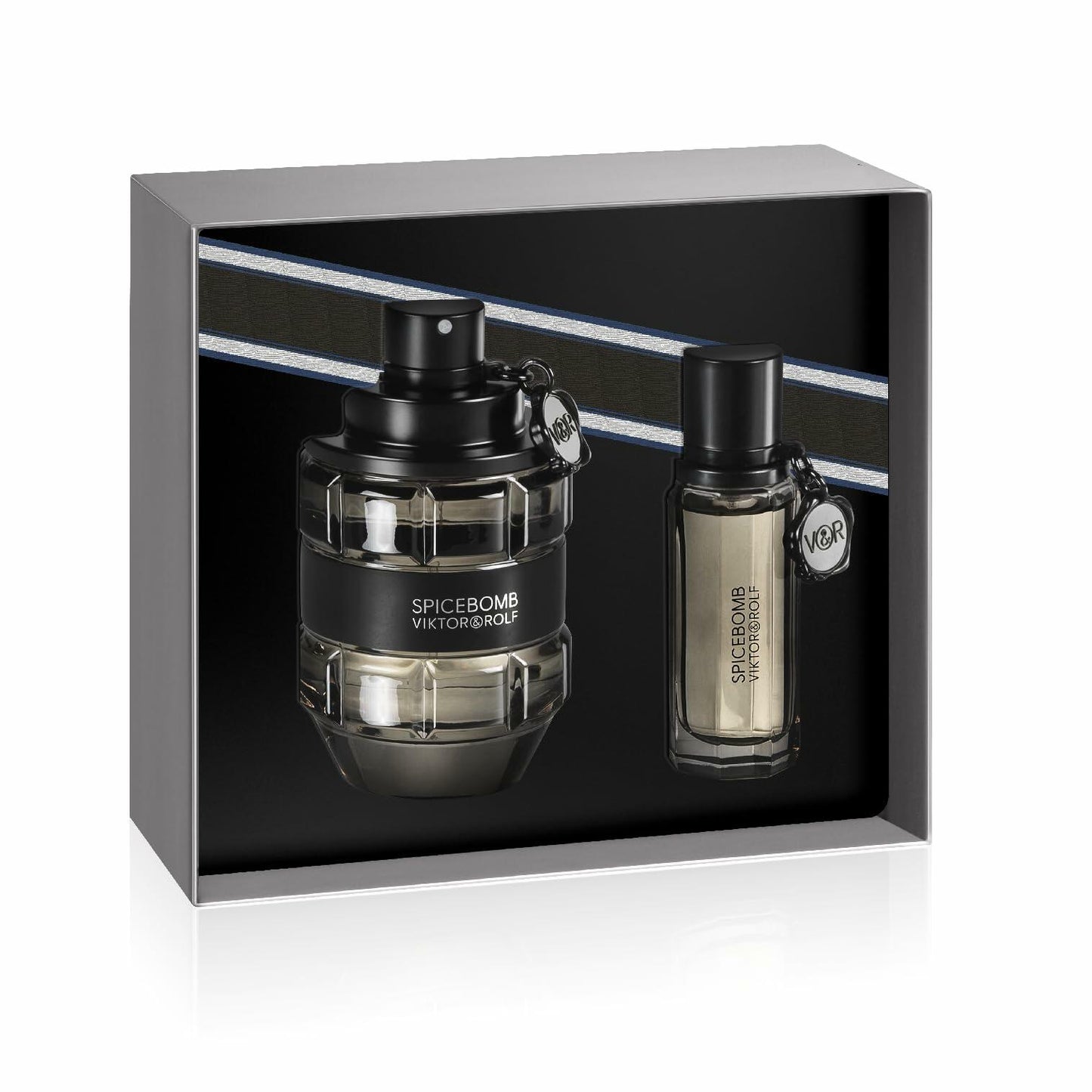 Viktor&Rolf - Spicebomb Eau de Toilette Mens Cologne Gift Set - Woody & Spicy - Cologne for Men - with Notes of Citrus & Tobacco - 3 Fl Oz & 0.68 Fl Oz