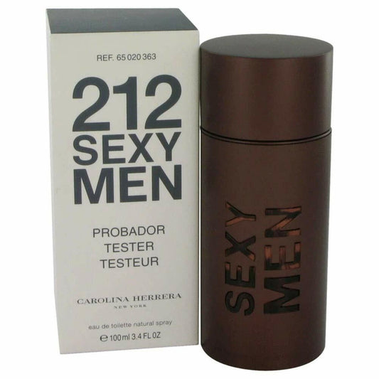 212 SEXY MEN/CAROLINA HERRERA EDT SPRAY TESTER 3.3 OZ (M)