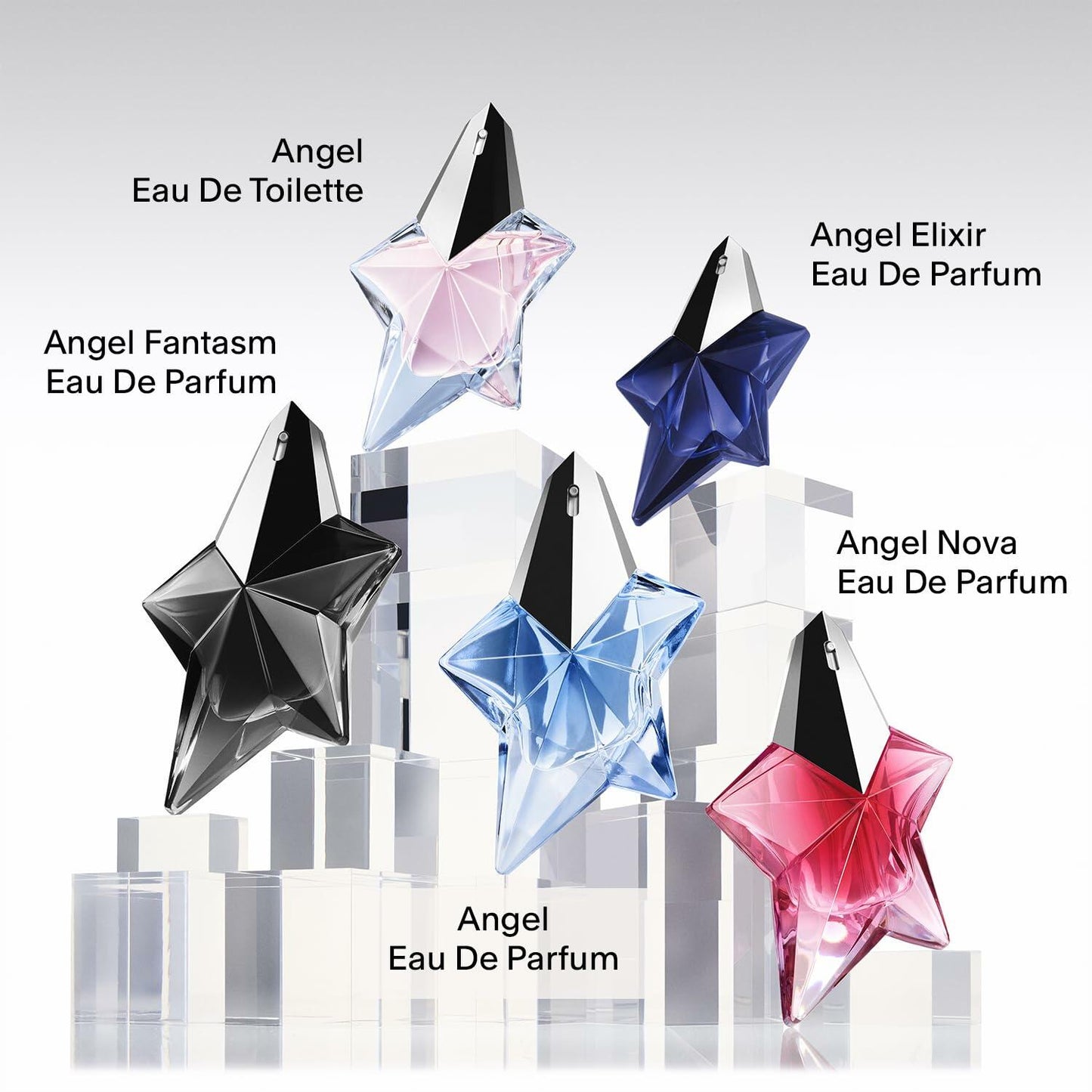Mugler Angel - Eau de Parfum - Women's Perfume - Ambery & Woody - With Bergamot, Praline, and Patchouli - Long Lasting Fragrance - 0.8 Fl Oz