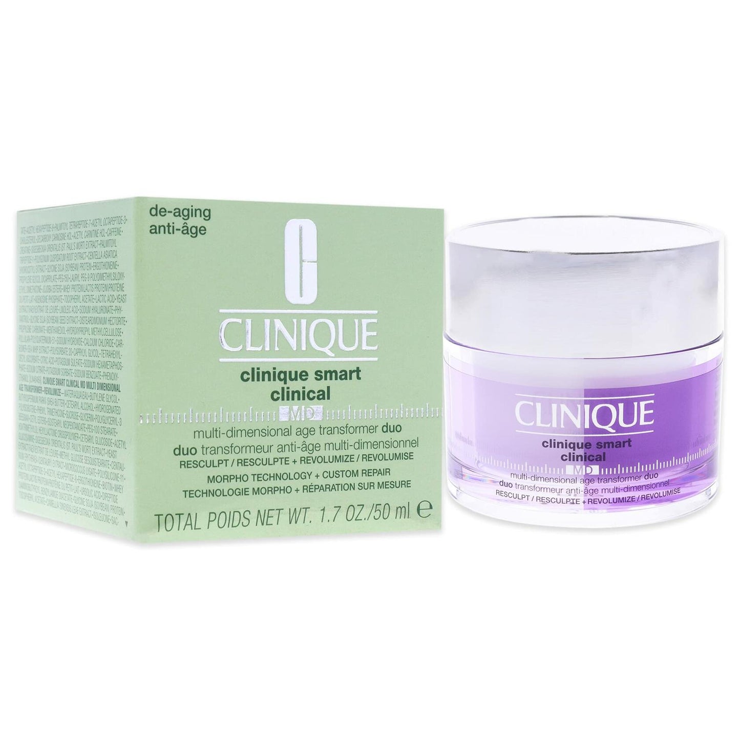 CLINIQUE/SMART CLINICAL MD MULTI-DMNSNL AGE DUO RESCULPT+REVOLUMIZE 1.7 OZ