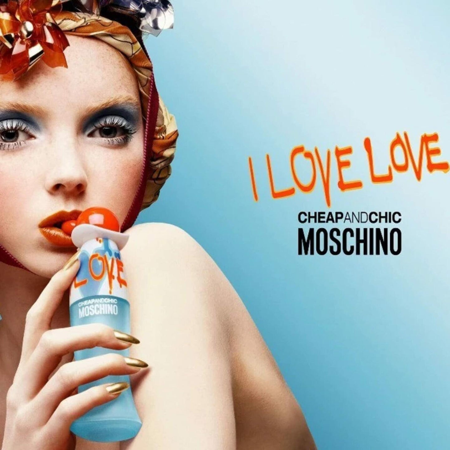 Moschino I Love Love Cheap and Chic For Women. Eau De Toilette Spray 1.7 Ounces