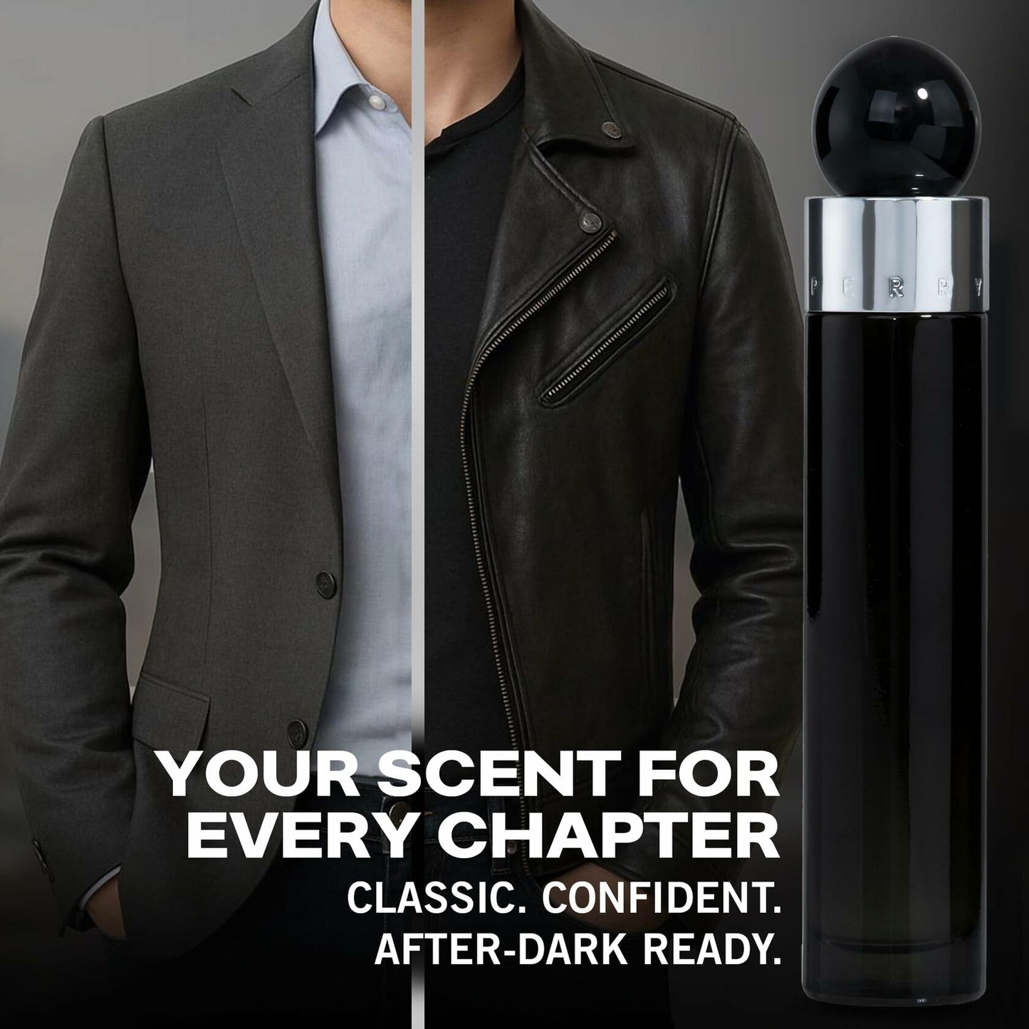 360 BLACK MEN/PERRY ELLIS SET (M)