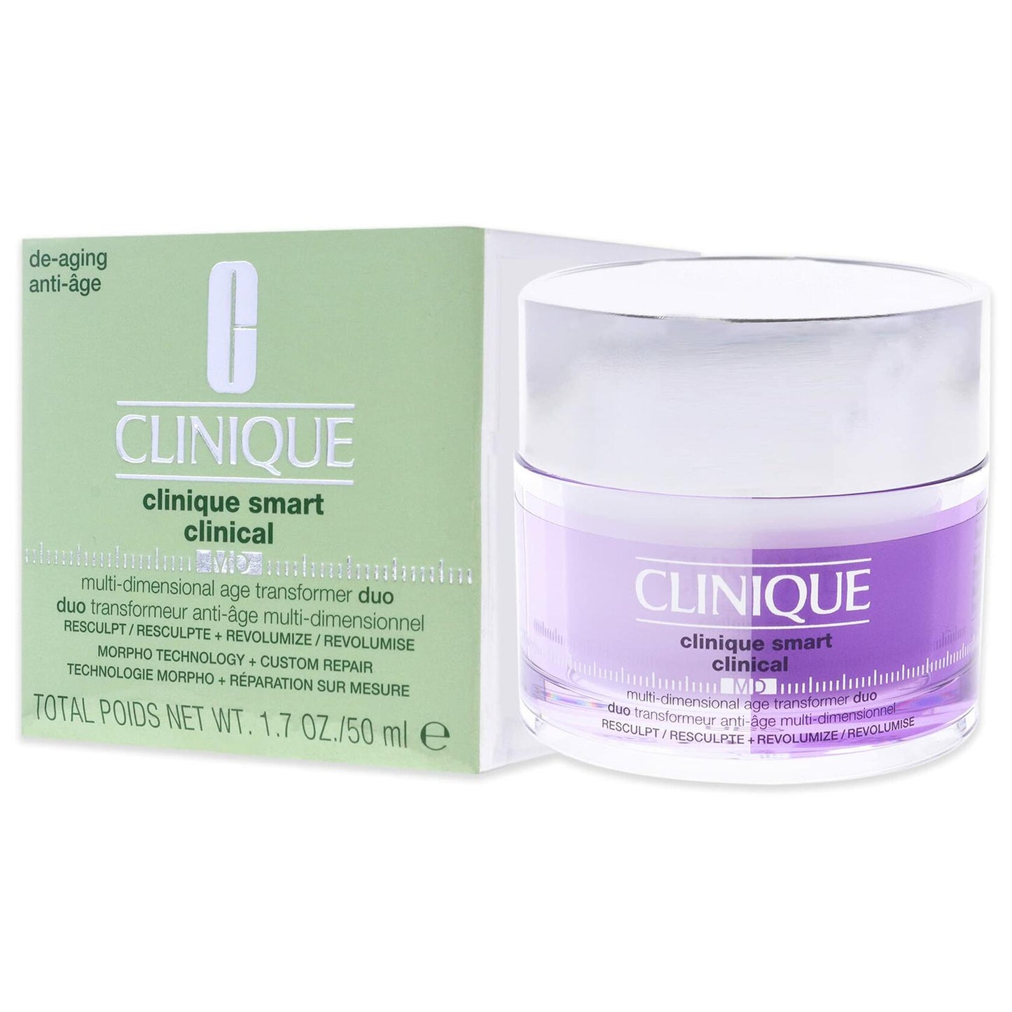CLINIQUE/SMART CLINICAL MD MULTI-DMNSNL AGE DUO RESCULPT+REVOLUMIZE 1.7 OZ